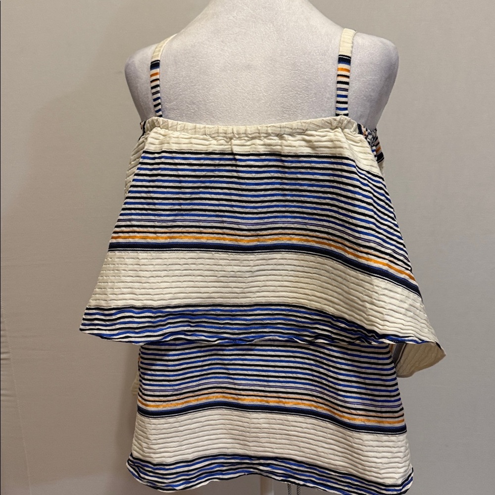 Tanya Taylor Lone Top in Sunset Stripe - Picture 10 of 10